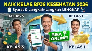 Cara dan Syarat Naik Kelas BPJS Kesehatan 2026, Bisa Online!